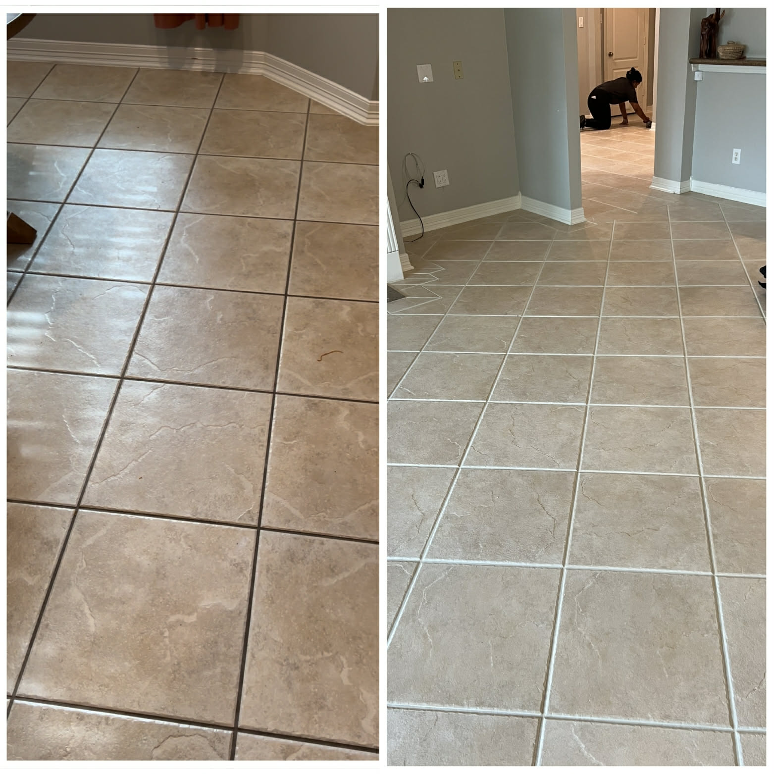 Tile & Grout Cleaning Houston | Grout Color Sealing | Armored Grout